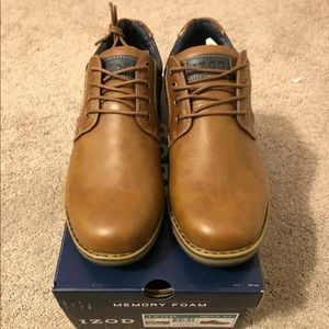 IZOD CAL Men's Casual Shoes Memory Foam Lace Up